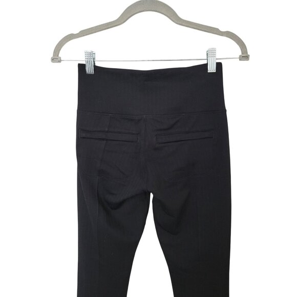 Athleta Delancey Herringbone Tight High-Waisted Leggings Size XSP Black Pockets - Picture 5 of 8